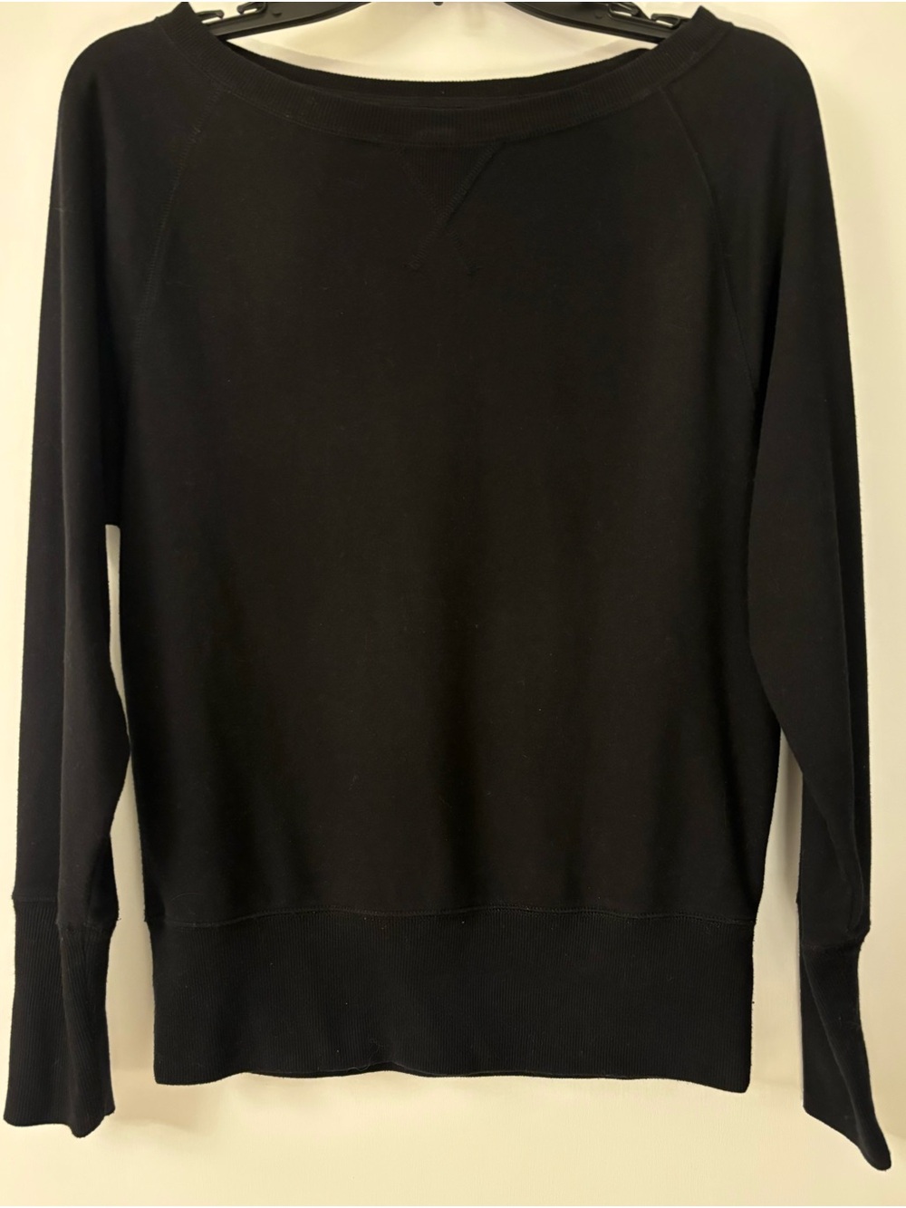 Xersion Black Long Sleeve Top, size Small